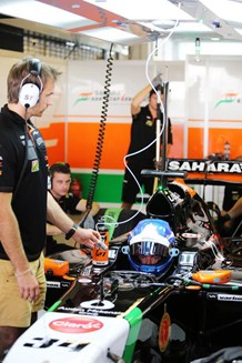 Jolyon Palmer - Force India F1 test (27)