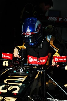 Jolyon Palmer - Lotus F1 Barcelona pre-season test (13)