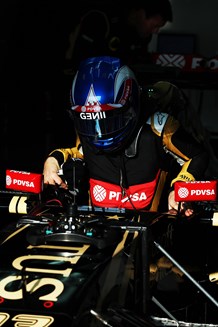Jolyon Palmer - Lotus F1 Barcelona pre-season test (13)