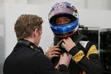 Jolyon Palmer - Lotus F1 Barcelona pre-season test (14)