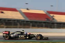 Jolyon Palmer - Lotus F1 Barcelona pre-season test (19)