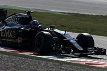 Jolyon Palmer - Lotus F1 Barcelona pre-season test (22)