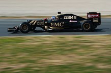 Jolyon Palmer - Lotus F1 Barcelona pre-season test (23)