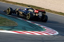 Jolyon Palmer - Lotus F1 Barcelona pre-season test (32)