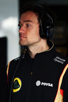 Jolyon Palmer - Lotus F1 Barcelona pre-season test (2)