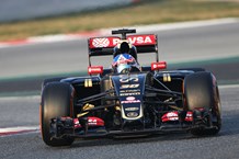 Jolyon Palmer - Lotus F1 Barcelona pre-season test (6)