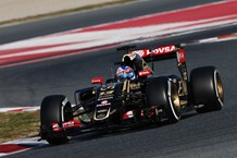 Jolyon Palmer - Lotus F1 Barcelona pre-season test